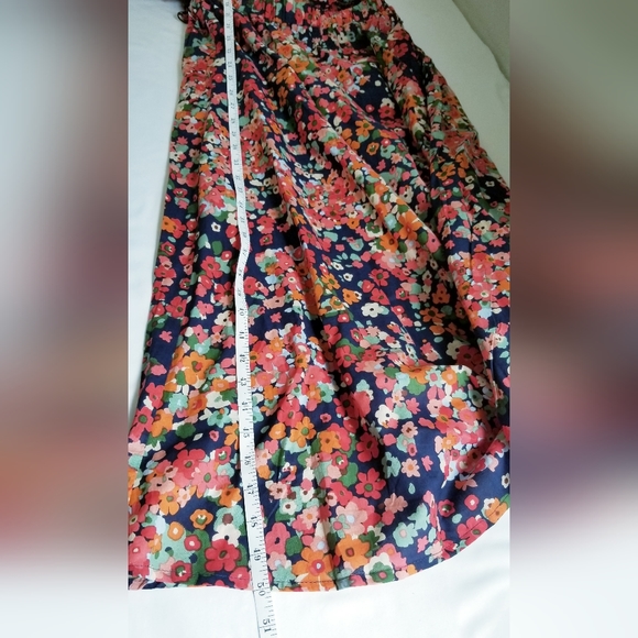 Floral Cut-Out Front Midi Dress - Picture 16 of 16